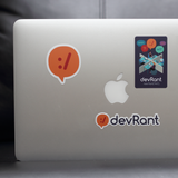 devRant Laptop Stickers 1.0 - The Originals